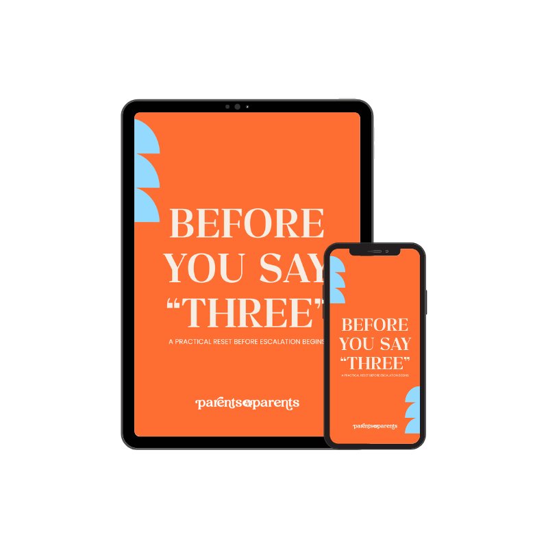 Before You Say Three — guide mockup