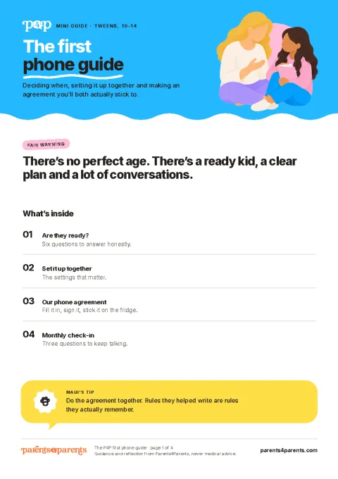 Page one of The First Phone Guide